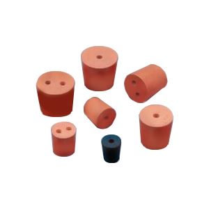 実験器具 必需品・消耗品 ゴム栓実験の必需品 穴あきゴム栓 No.9（2穴）6mmφセット 使い捨て不要で便利 実験器具の必須アイテム （まとめ）穴あきゴム栓 No.9（2穴）6mmφ【×20セット】