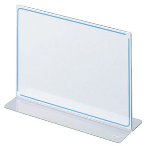 店舗用品 カード立てスタイリッシュなカードディスプレイ ビジネスに華を添えるメニュースタンド サイズ125×175mmのカード立て、まとめて10個セットでお得 （まとめ） コクヨ カード立てメニュー型