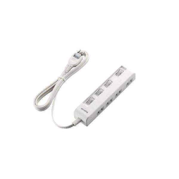 生活家電 OAタップ省エネタップの革命 個別スイッチ付き生活家電OAタップ 電力節約で快適な生活を実現 横挿しタイプでスッキリ整理 収納 のT-E5C-2420WHが3セットでお得 (まとめ) 個別ス
