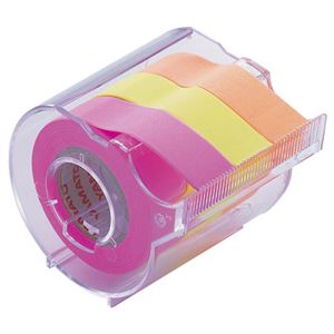 ノート・ふせん・紙製品 ふせん ロールタイプフレッシュな果実の香り広がる、便利なロールタイプメモ オレンジ、レモン、ローズの3種類の香りでリフレッシュ効果をお届け 15mm幅の使いやすさと持ち運びに便