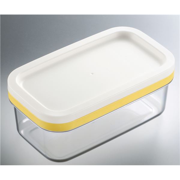 市販のバターを入れて押し込むだけでカット！便利な台所用品バターケース バター入れ キッチン用品 台所用品 調理器具 調理道具 調理用具 料理器具 料理道具 料理用具 台所バターを簡単にカット 驚きの便