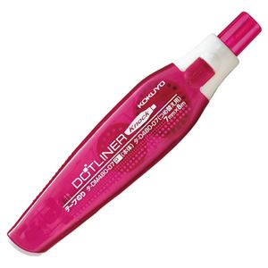 接着用品 テープのり テープのり（本体）ピンクのドットライナーノックで、接着用品の新時代へ 7mm×8mのテープのりが15個セットでお得に手に入る 使いやすさと耐久性を兼ね備えた、コクヨのテープのり 
