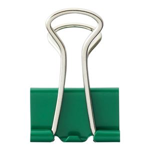事務用品 クリップ ダブルクリップ仕事の効率をアップさせる オフィス 事務用 で大活躍のクリップ まとめてお得な60セット TANOSEEのダブルクリップ 小 口幅19mm グリーン 緑 （まとめ） 