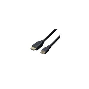 パソコン周辺機器 ケーブル HDMIからmini HDMIケーブルにつなぐ高品質な映像体験を実現 HDMIからmini HDMIへの変換を極めたプロフェッショナルケーブル 配線 1.8mの長さで、1.