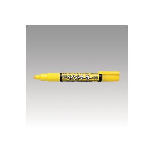 不透明で塗料のように色が濃く、鮮やかな発色が特長。 紙だけでなく、金属やガラス面に書くことができます。鮮やかな発色と不透明な塗料のような濃密な色彩が魅力の、ペンタイプの油性ペイントマーカー 中字（3.
