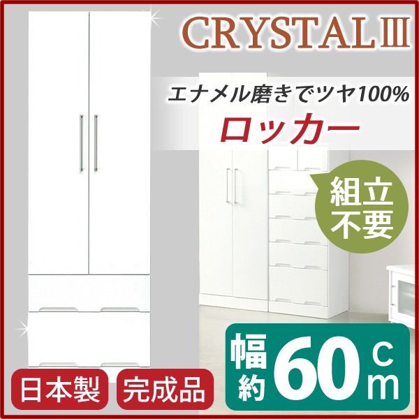 プレゼント・お祝いにもお勧めの国産の 洋服収納 洋服タンスCRYSTAL3 クリスタル3 ロッカー クローゼット 衣類収納 洋服収納 ワードローブ 洋服タンス 洋服ダンス たんす高品質な衣類整理 収納