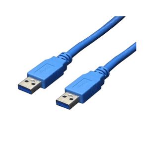 パソコン周辺機器 ケーブル USB3.0ケーブル A-A 3.0m高速データ転送の達人 USB3.0ケーブル 配線 A-A 3.0m (まとめ) 5本セット (まとめ)変換名人 USB3.0ケーブル 