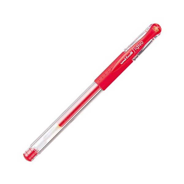 筆記具 ゲルインクボールペン キャップ式書き味抜群 滑らかな書き心地のキャップ式ゲルインクボールペン 細かな線も思いのままに描ける、三菱鉛筆の極細0.38mm赤ユニボール 40本セットでお得にGET 