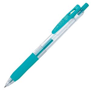 筆記具 ゲルインクボールペン ノック式滑らかな書き心地の0.4mm極細ボールペン 繊細な表現も可能で忙しい日常に最適 鮮やかなブルーグリーンの60本セット あらゆるシーンで活躍するサラサクリップ ゼブ