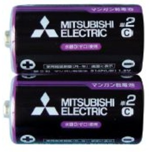 パワフルなエネルギーを放つ 驚異の持続力 黒マンガン乾電池単2 2本入り R14PUE/2S 36-357 あなたのデバイスを絶え間なくサポート 10個セットでお得にGET 三菱 黒マンガン乾電池単2