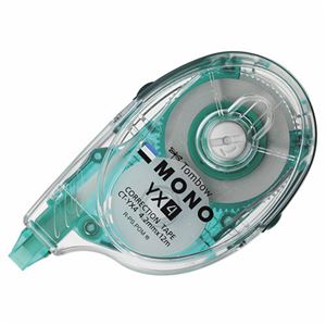 筆記具 修正テープ・修正ペン・修正液 修正テープ（本体）緑の魔法使いがあなたのミスを消し去る 4.2mm幅×12mの魔法の修正テープ、モノYX4本体が15個セットで登場 （まとめ） トンボ鉛筆 修正テ