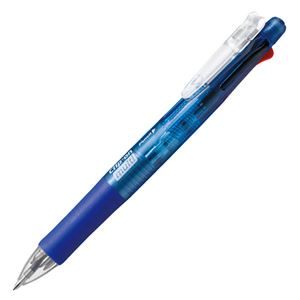 筆記具 油性ボールペン 多機能ボールペン進化した書き心地 革新的な多機能ボールペン 便利なクリップ-オンマルチ 油性インクで滑らかな書き味 青い軸が目を引く ゼブラの新定番 1本では物足りない方におす
