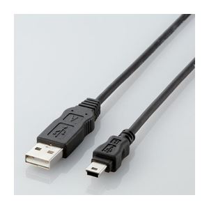 パソコン周辺機器 USBケーブル高品質で環境に優しいUSBケーブル 配線 のエコUSBケーブル (A-mini B・2m)が5本セットでお得 信頼性抜群の長さと耐久性で、データ転送も充電もスムーズに 
