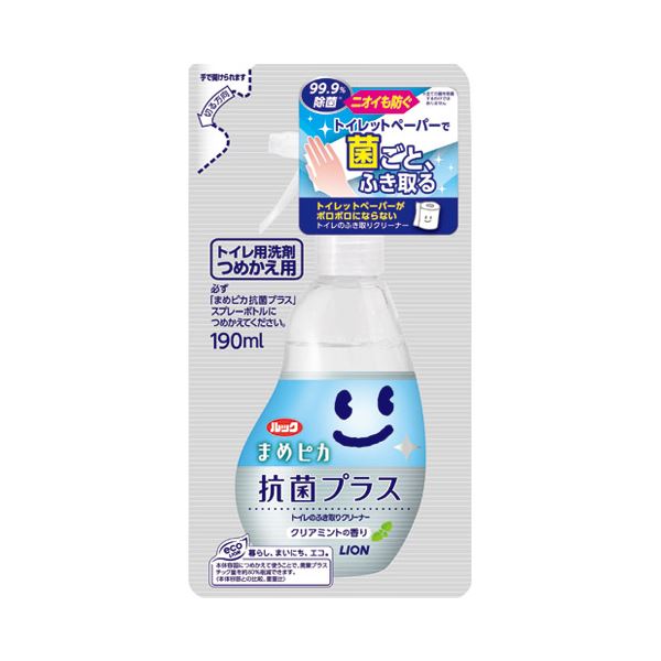 菌を撃退 驚きのまめピカパワー 抗菌 清潔 プラスつめかえ190ml×30セット （まとめ） ライオン ルック まめピカ 抗菌 清潔 プラスつめかえ 190ml【×30セット】◇関連： 生活用品／イン