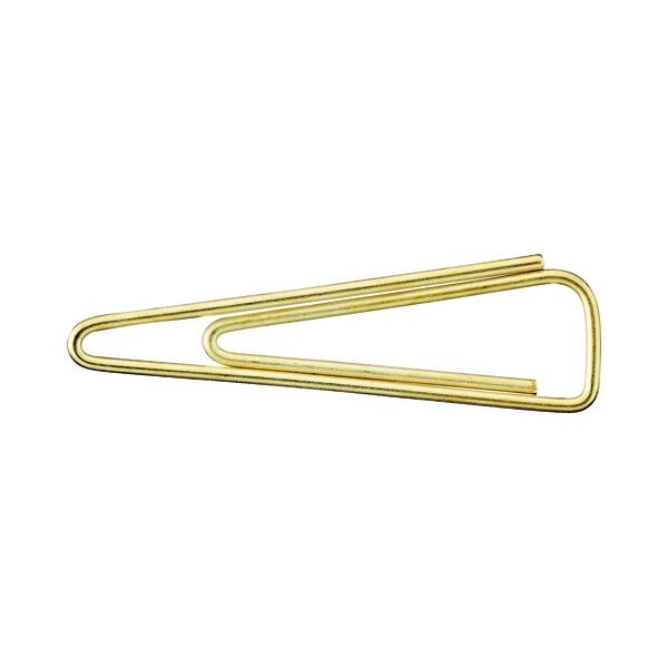 事務用品 クリップ ゼムクリップオフィス 事務用 ユース クリップ マルチクリップ (まとめ) ミツヤ テトンボ Vクリップ 大 29mm ゴールド V-501 1箱（約500本） 【×30セット】 