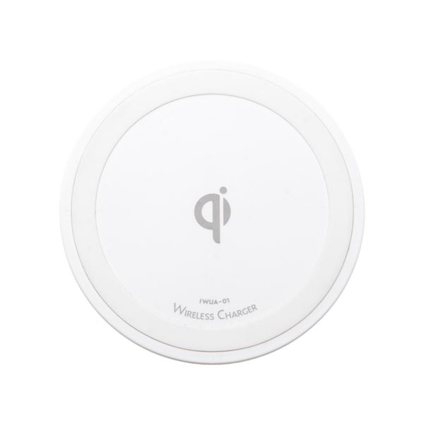 ワイヤレス充電の革命 スピード5Wでワイヤレス充電が可能なアダプタセット ホワイトカラーでスタイリッシュなデザイン が贈る最新テクノロジーで、充電が簡単・便利に ワイヤレス充電の未来を体感せよ 白 （
