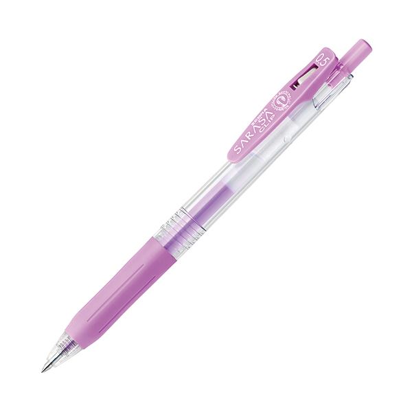 筆記具 ゲルインクボールペン ノック式0.5mmの線で描く新感覚ゲルボールペン 手軽なノック式 ミルクパープルの輝きで未来を彩る 100セットでお得にGET ゼブラの新たな進化を体感せよ 紫 (まとめ