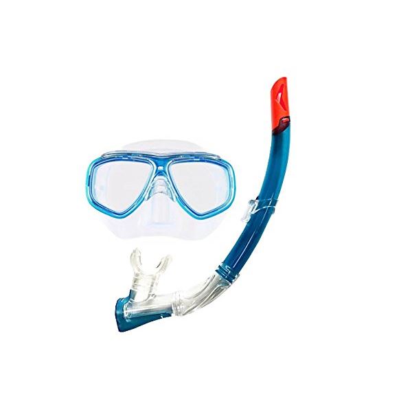 青い海を泳ぐための一般向け水泳セット 青 一般用スイムセット Y ブルー 青◇関連： スポーツ／レジャー／スポーツ用品／スポーツウェア／水泳／マリン用品／その他の水泳／マリン用品 （キーワード： 趣味