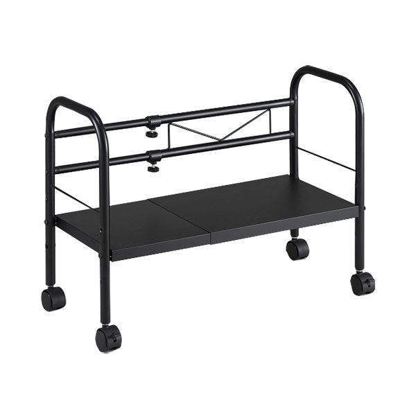 机上整理／収納用品 その他机上整理／収納用品スペースを有効活用 デスク (テーブル 机) 下の整理整理 収納 に最適な伸縮式フリーラック 黒 DR-EX 机 テーブル 上整理／整理 収納 用品の新定番