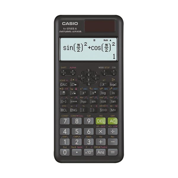 「数学自然表示」対応のスタンダード関数電卓。数学自然表示 に対応した10桁のスタンダード関数電卓 使いやすさと機能性を兼ね備え、ハードケースも付属 FX-375ESA-Nを1セット（3台）でお届けしま
