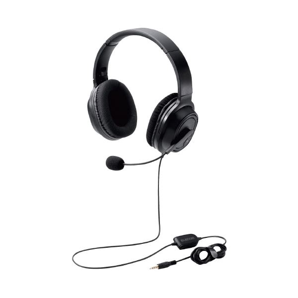 音楽を包み込む至高の体験 ブラックの両耳オーバーヘッドヘッドセット、音楽愛好家のための究極のパートナー 黒 オーバーヘッド ヘッドセット 両耳 ブラック HS-HP30TBK 黒◇関連： AV／デジモ