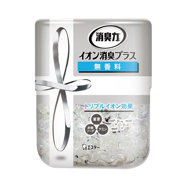 消臭の魔法使い 臭いを一掃するクリアビーズ 無香料で320g 10セットでお得 (まとめ）エステー 消臭力クリアビーズ 本体 無香料 320g【×10セット】◇関連： 生活用品／インテリア／雑貨／アロ