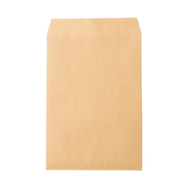 汎用度の高いサイズはまとめ買いで。多用途な大きさをまとめ買い お徳用 でお得に R40再生紙クラフト封筒 角2085g／m2 業務用パック 792-80 1箱（500枚）×5セット (まとめ) ピース