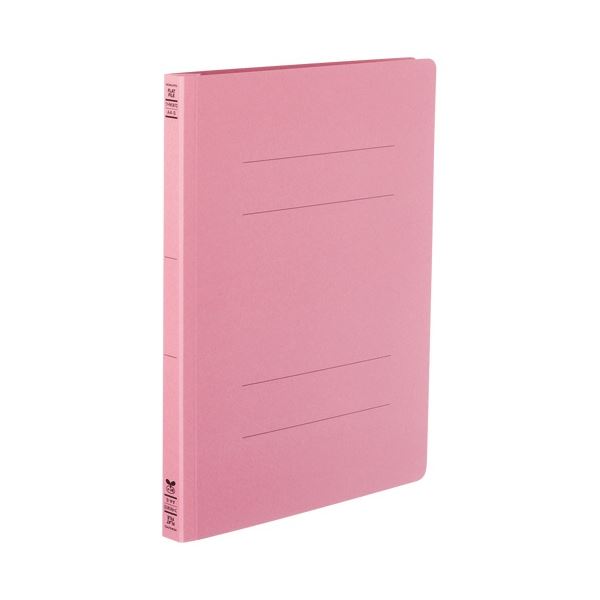 表紙もとじ具もすべてが紙製 書類をとじたまま廃棄できる紙製の表紙ととじ具で、書類をそのまま廃棄 便利なフラットファイル A4サイズで200枚収容可能、背幅23mmのピンクカラー (まとめ)コクヨのオー