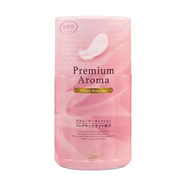 心輝く贅沢フレグランス!心躍る至福の香り （まとめ）エステー トイレの消臭パワー プレミアムアロマ シティロマンス 400ml 1セット（3個）【×10セット】 （まとめ）エステー トイレの消臭力 P