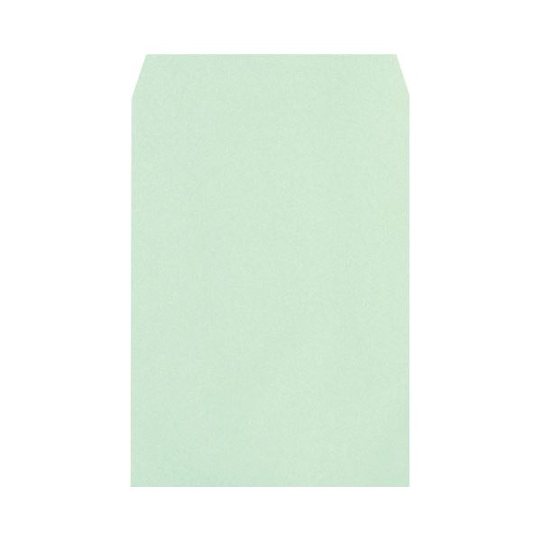 ノート・ふせん・紙製品 封筒 カラー封筒愛と色彩が融合したカラフルな封筒 透けないワンタッチテープで手紙を守る 角2サイズでしっかりとした100g／m2の質感 パステルグリーンの優しい色合いが心を癒す