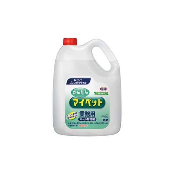 ペットのお手入れが簡単に 大容量 大型 4.5L×3セットでお得に （まとめ）花王 かんたんマイペット 業務用 4.5L【×3セット】◇関連： 生活用品／インテリア／雑貨／日用雑貨／掃除洗剤 （キーワ