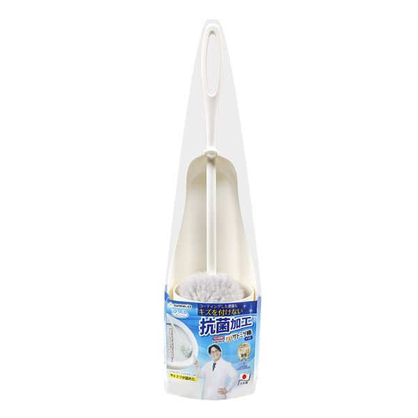 トイレクリーンマイスター監修！水だけで落とせる 掃除用品びっくり抗菌 トイレクリーナーケース付DX サトミツ棒 トイレクリーンマイスター監修 トイレブラシ トイレ用品水だけで汚れが落ちる驚きの抗菌 力