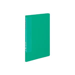 【固定式】【ユニバーサルデザイン】工夫満載のクリヤーブック。ポケットは出し入れしやすいウェーブカット、背上部のフィンガーカットで棚から出し入れ簡単！驚きの工夫が詰まったA4タテクリヤーブック ウェーブ