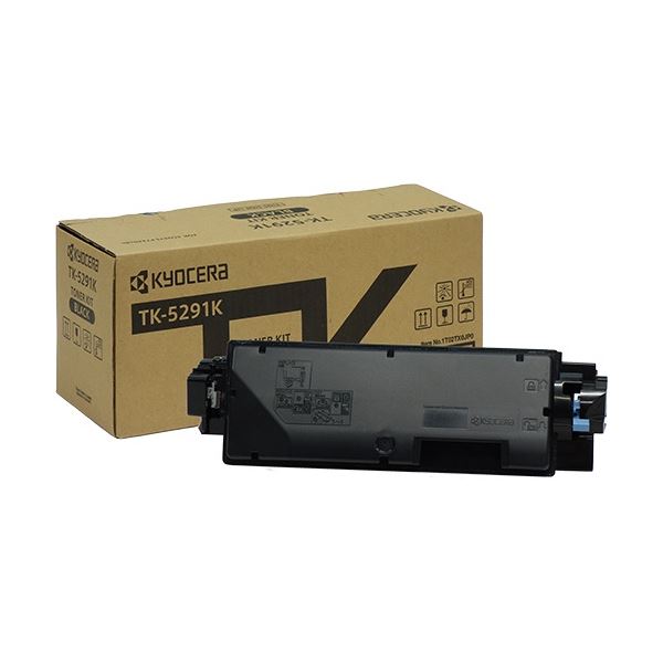 メーカー純正レーザープリンタ用トナーカートリッジ高品質なブラックトナー TK-5291K メーカー純正で安心 安全 の品質 プロフェッショナルな印刷を実現し、鮮明な文字や美しいグラフィックを提供 経済