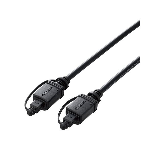 コネクターはJEITA EIAJ RC-5720C準拠。高品質な光デジタルオーディオケーブル 配線 で、JEITA EIAJ RC-5720C準拠のコネクターを採用 音楽や映像のクオリティを最大限に引