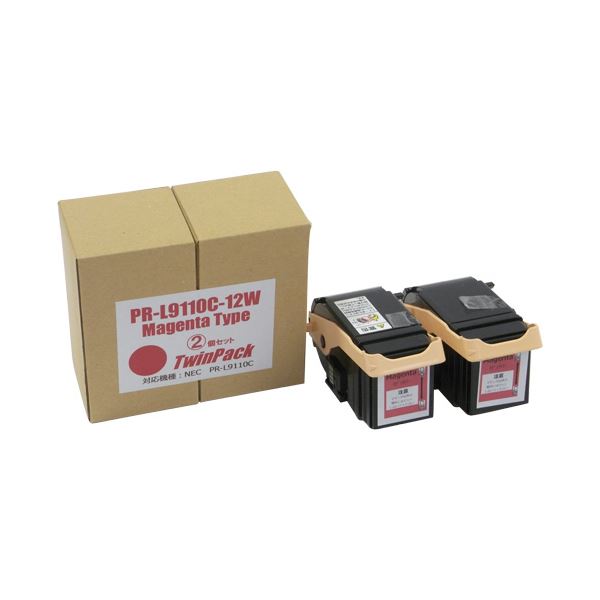 汎用トナー鮮やかなマゼンタで印刷を彩る 高品質な汎用トナーが2個入ったトナーカートリッジPR-L9110C-12W あなたの印刷物を輝かせる、信頼の汎用品 トナーカートリッジPR-L9110C-12W