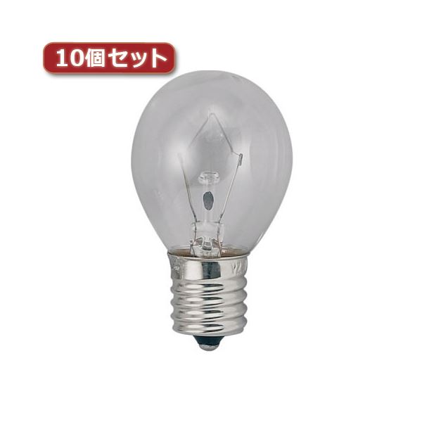 ミニランプ S35 E17 8W クリア明るさ満点 エネルギー効率抜群 S35 E17 8Wクリアミニランプが10個セットでお得 明るさと経済性を兼ね備えたS351708CX10 （まとめ）YAZAW