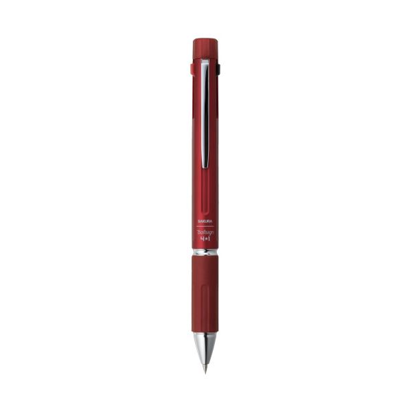 輝くような赤色の魅力 10個セットのサクラクレパス ボールサイン4*1、メタリックレッド あなたの作品に深みと輝きを与える、まばゆいる新感覚ペン 赤 （まとめ）サクラクレパス ボールサイン4*1メタリ