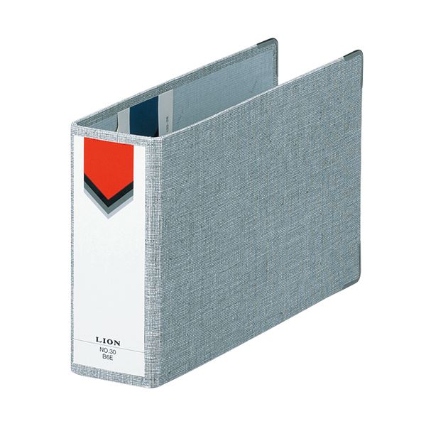書類の見開きや抜き差しが楽にできるスモールファイル。スムーズな書類管理と簡単な取り出しを実現する、使いやすいスモールファイル B6サイズで見開きも楽々、2穴で270枚収容 背幅60mmのグレーで、No