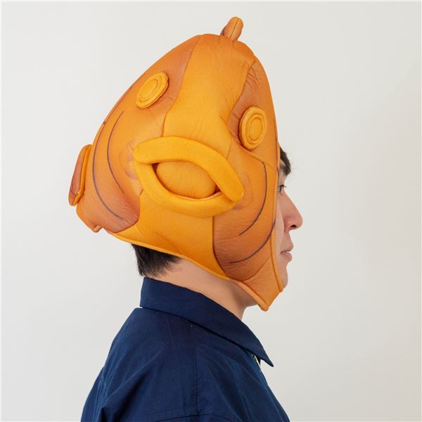 【コスプレ/パーティーグッズ】 たいやきキャップ コスプレ/パーティーグッズ で大人気 驚きのたいやきキャップ 目を引くデザインで注目