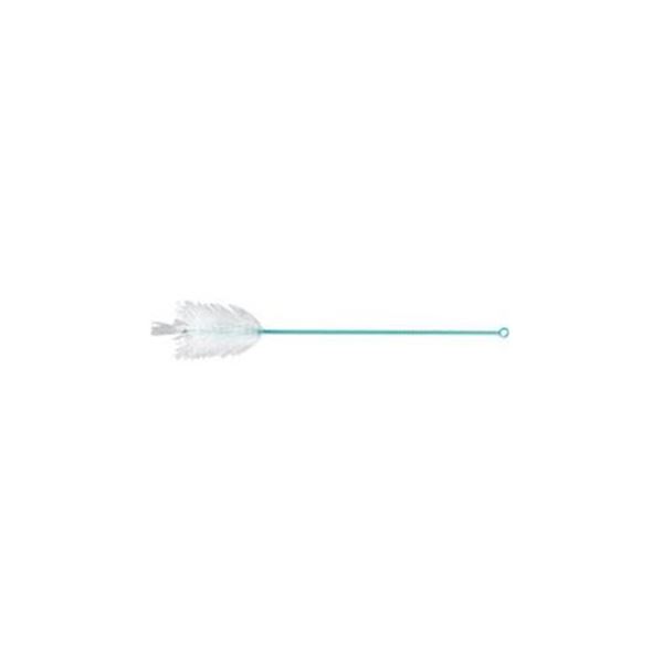 パワフルな洗浄力 プロ仕様ブラシ（ナイロン）10号 水色の柄が目を引く全長515mm 5セットでお得 （まとめ）ブラシ（ナイロン） 瓶洗10号 （柄：水色） 全長515mm 【×5セット】◇関連： ホ