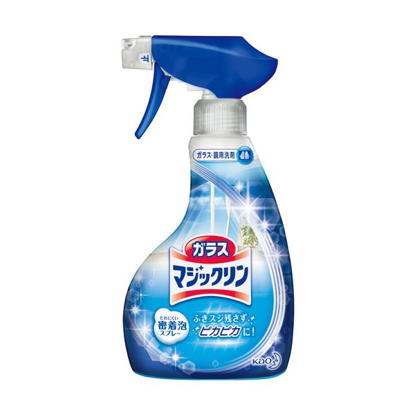 魔法のガラスクリーナー400ml×10本セット 驚異の透明力で輝く窓を実現 （まとめ） 花王 ガラスマジックリン 本体 400ml【×10セット】◇関連： 生活用品／インテリア／雑貨／日用雑貨／掃除洗