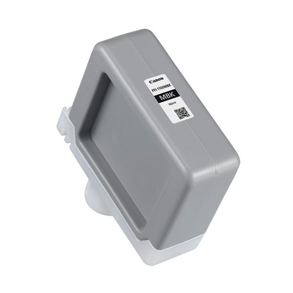 メーカー純正インクタンクプロ仕様インクタンク (まとめ）キヤノン マットブラックインクPFI-1100MBK 160ml 0849C001 1個【×3セット】- 鮮やかな黒で魅せる、卓越した印刷品質を