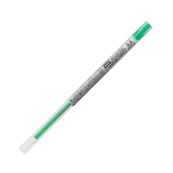 ゲルインクボールペンリフィル鮮やかな緑が魅力の0.5mmゲルインクボールペンリフィル スタイリッシュなスタイルフィットで、書き心地も抜群 10本セット×5でお得にGET 書く喜びを倍増させる、三菱鉛筆