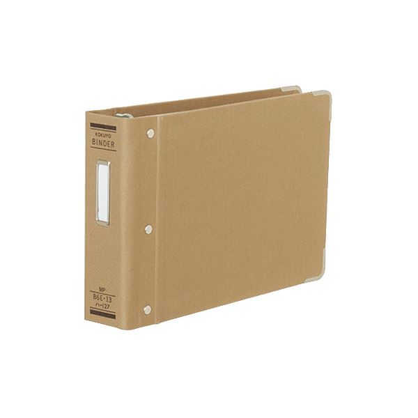 平らに開くリングとじ具で、中抜き・閲覧がしやすい。表紙は総布張りで丈夫。見やすくて便利 開閉がスムーズなリングファイル 中身が一目でわかる 布でしっかりとした表紙 コクヨのB6サイズリングファイル 1