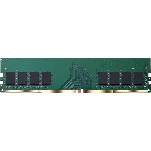 省電力なDDR4-SDRAMメモリモジュール パソコン PC のパフォーマンス向上 クロック周波数2666MHzの快適な動作 大容量 大型 8GBでデスク (テーブル 机) トップに最適 信頼性と安定