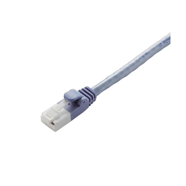 断じて折れぬ 高速通信の守護神 青き30mの繋がり 最新CAT6対応LANケーブル 配線 ×10セット 青 CAT6対応 爪折れ防止 LANケーブル 配線 30m／簡易パッケージ仕様（ブルー） 【×1