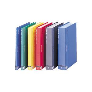 クリヤーファイル 固定式クリアビジョン40ポケット A4タテ 固定式ファイル レッド 見やすく整理できる 1冊30セットでお得 赤 (まとめ) ビュートン クリヤーブック(クリアブック) A4タテ 4