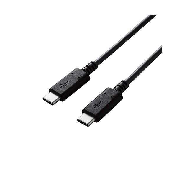 USB2.0の規格である「Certified Hi-Speed USB（USB2.0）」の正規認証品！ケーブル両端にUSB Type-C端子を搭載し、最大60WのUSB Power Deliveryに