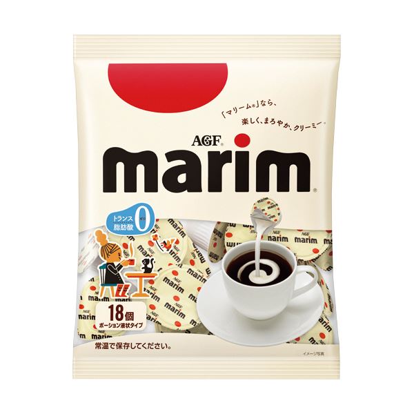 豊かなコクとすっきりとした後味。深い味わいと爽やかな余韻が広がる至福のエリクサー（まとめ）AGF マリーム ポーション 4.5ml/個 1袋（18個）【×30セット】 （まとめ）味の素AGF マリーム
